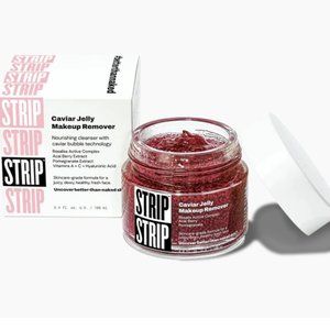 STRIP #betterthannaked Caviar Jelly Makeup remover! NIB! Anti-Aging Cleanser 3.4